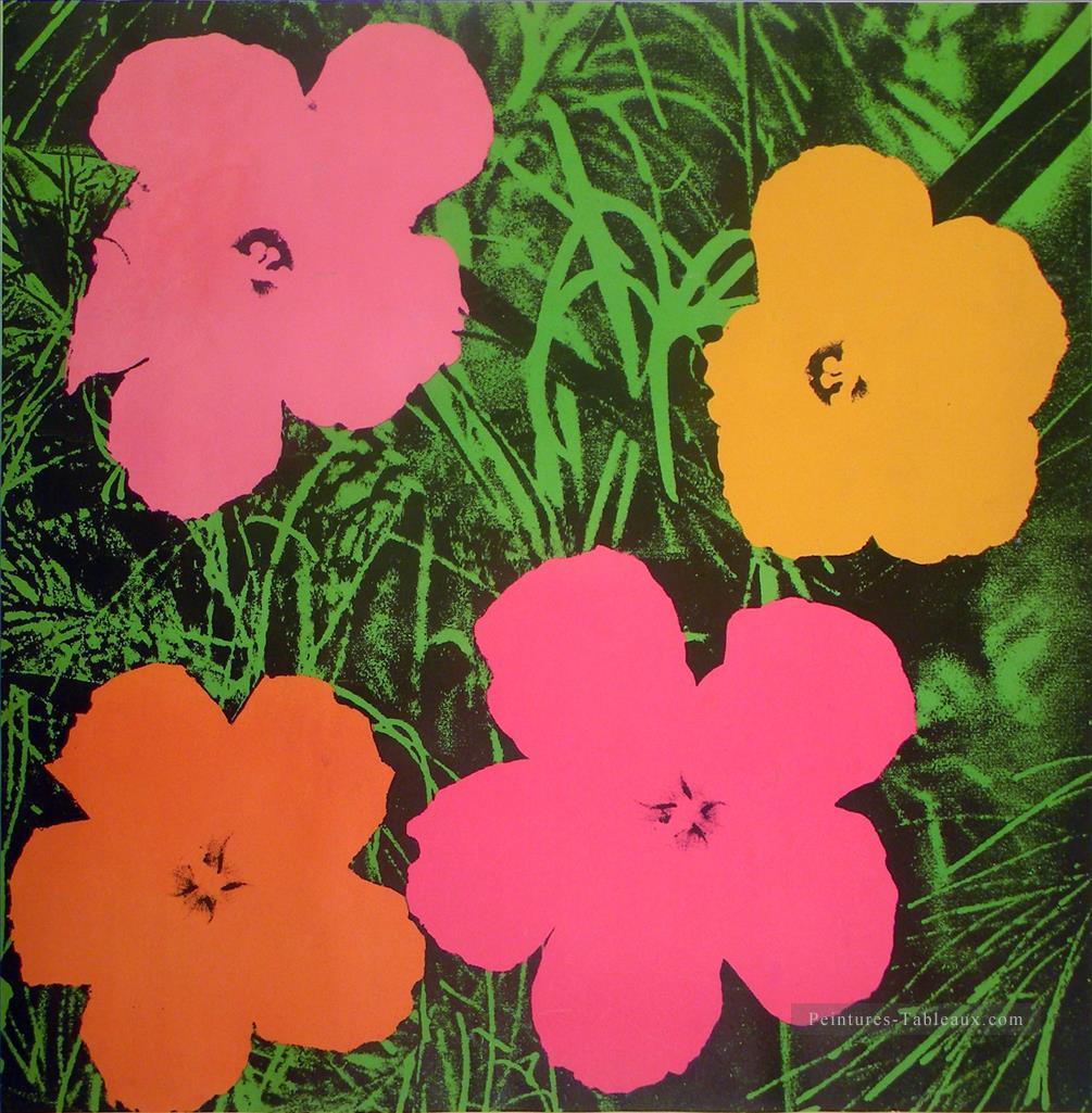 Fleurs Andy Warhol Peintures à l'huile